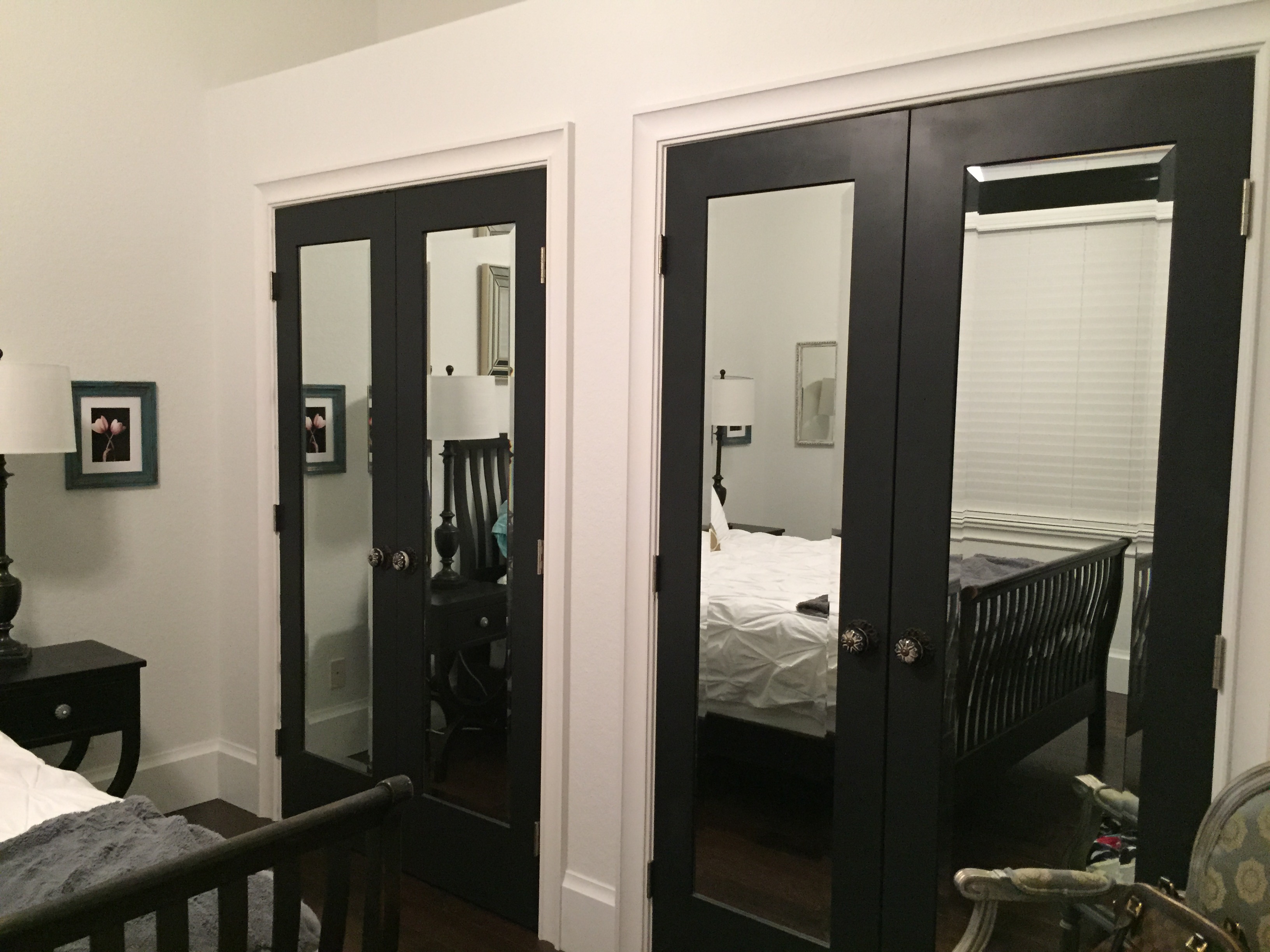 Mirror Closet Door Options, How To Hang Mirror On Closet Door