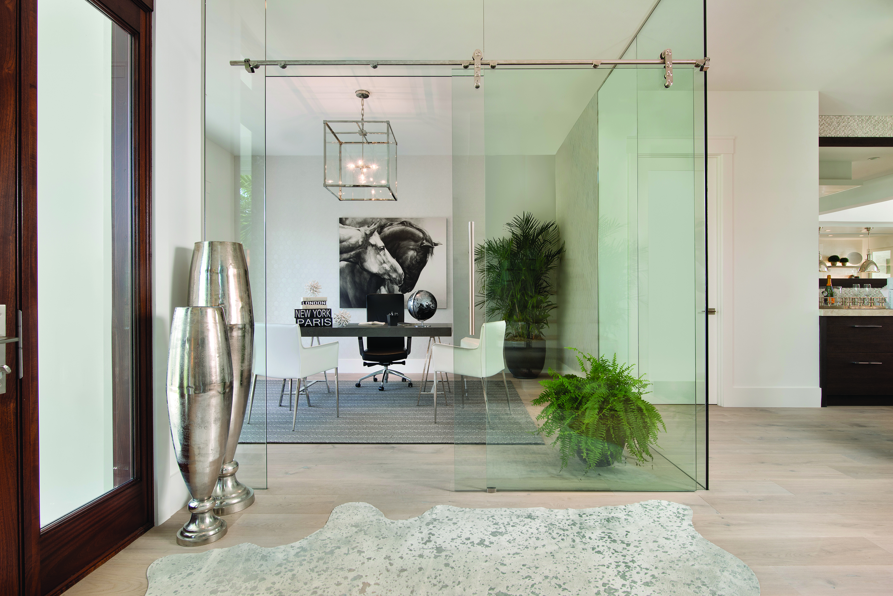 Glass Room Wall Divider 