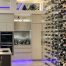 Wine cellar in kitchen